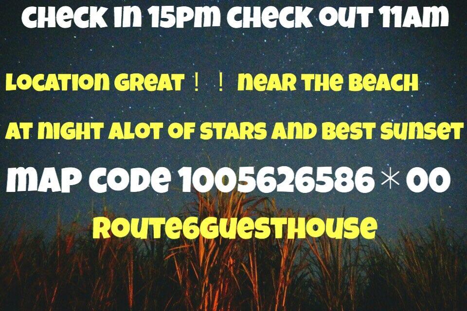 Guest House Route 6 Йомитан Екстериор снимка
